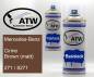 Preview: Mercedes-Benz, Cirine Brown (matt), 271 / 8271: 400ml Sprühdose + 400ml Klarlack - Set, von ATW Autoteile West.